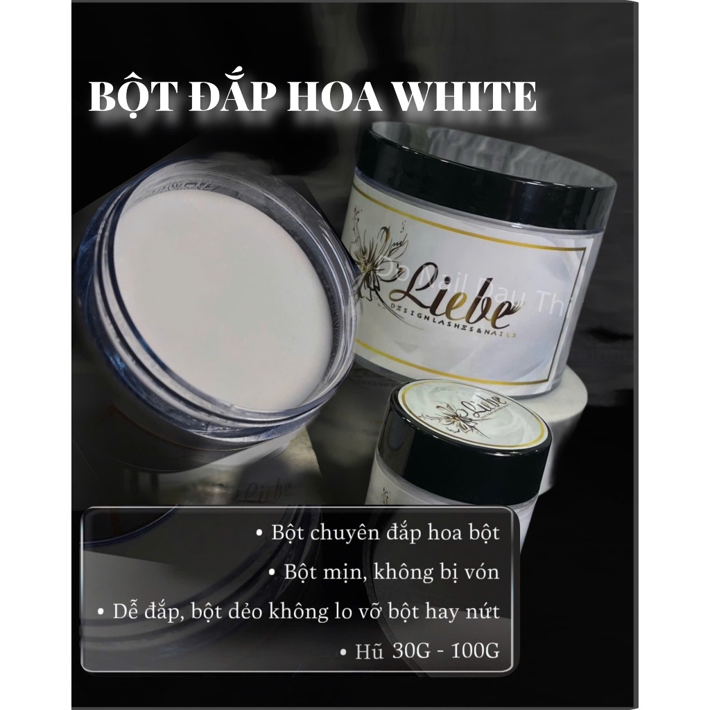 Bột Đắp Hoa White