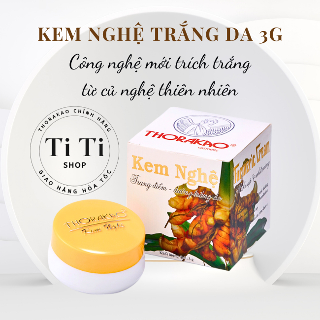 [ĐĂNG LẠI] KEM TRANG ĐIỂM DƯỠNG TRẮNG DA 3G THORAKAO - TITI SHOP THORAKAO.
