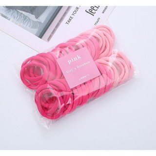 200 thun cột tóc 2cm/3cm/4cm/5cm cho bé gái bạn gái