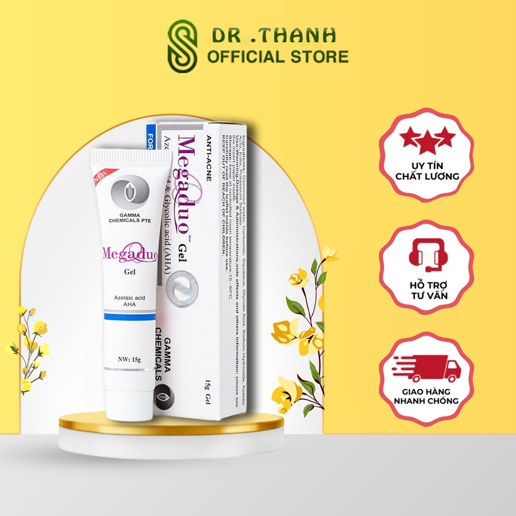 Gel Megaduo Gamma giảm mụn, mờ thâm sẹo 15g