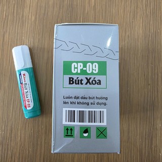 [Một cây] Bút xóa King CP-09 – Mau khô, đầu nhọn dễ xóa, mực êm mịn