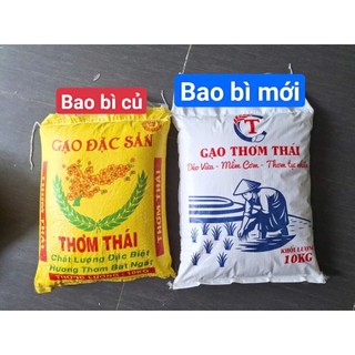 Gạo thơm thái  10kg Dẻo Mềm cơm