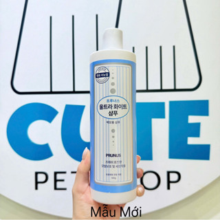 Sữa tắm siêu trắng cho chó lông trắng Prunus Ultra White Shampoo