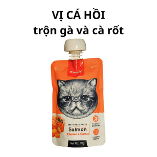 SÚP THƯỞNG WANPY NẮP VẶN CHO MÈO 90GRAM DÀNH CHO MÈO MỌI LỨA TUỔI