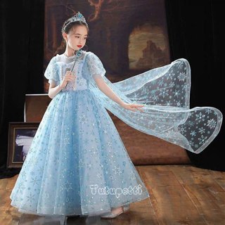 Đầm Công Chúa Tutupetti cho bé gái thiết kế Elsa Băng Tuyết Thiên Thần