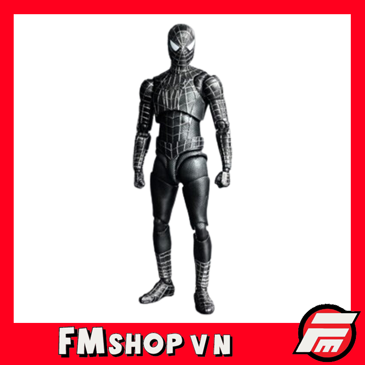 Mô Hình Nhân Vật SHF Spider Man Black Suit Version CT BL