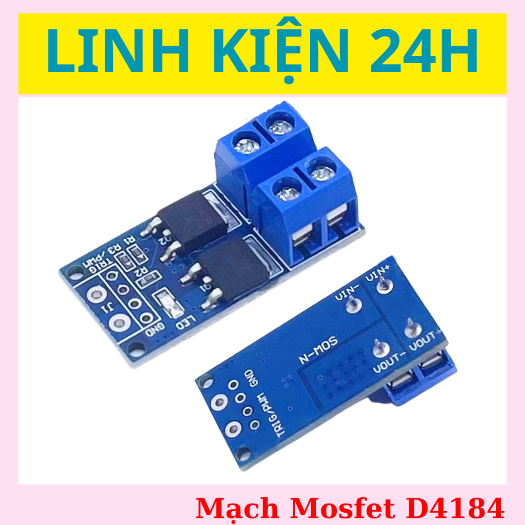 Mạch công suất mosfet D4184 PWM