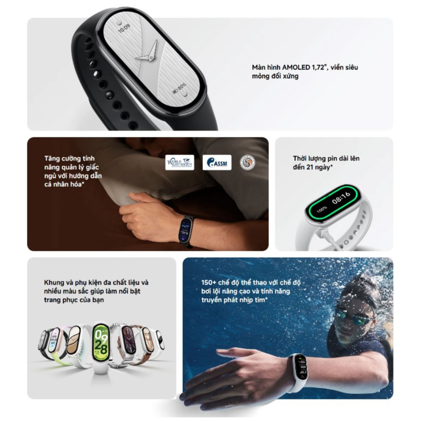 Đồng Hồ Thông Minh Xiaomi Smart Band 10 Chính Hãng | BigBuy360 - bigbuy360.vn