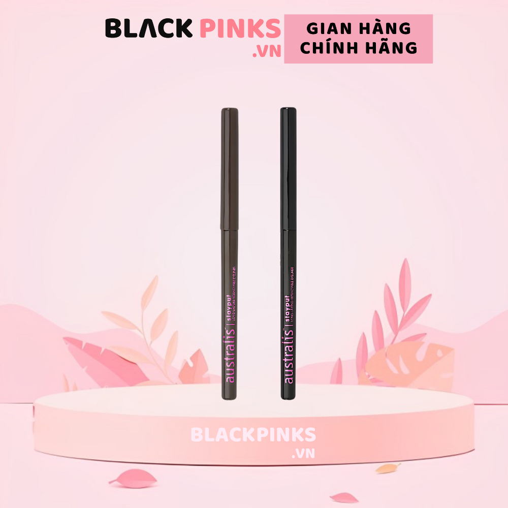 Chì kẻ mắt Australis chocolate màu nâu/đen