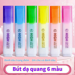  Bút đánh dấu phiên bản nâng cấp - Bút dạ quang màu sắc đa dạng bút dầu bút lông dạ  marker  bút nước dụng cụ học tập 