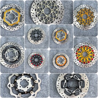  Đĩa thắng trước size 260 267mm gắn mâm 4 lỗ cho xe Sirius  Vario  Vision  Ex150 155 ,.... 