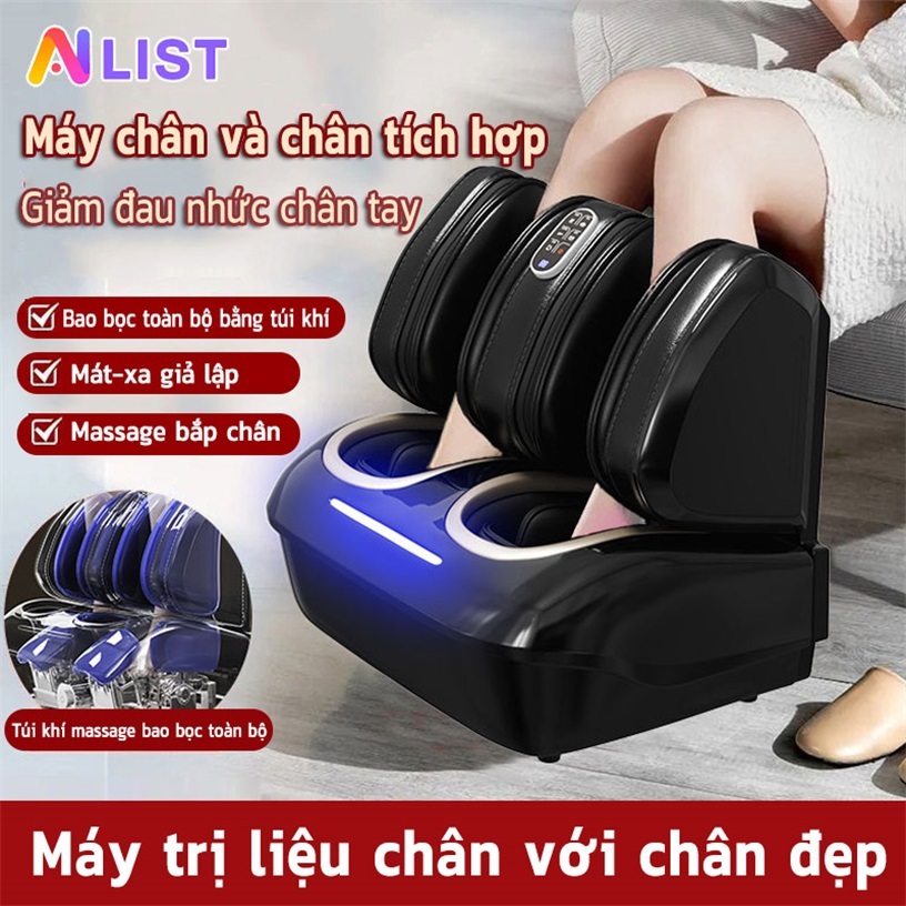 Máy Massage Chân Và Bắp Chân OKACHI JP-986 Với Con Lăn Massage 4D Plus, Nhiệt Hồng Ngoại（Mô hình mới nhất vào năm 2025）