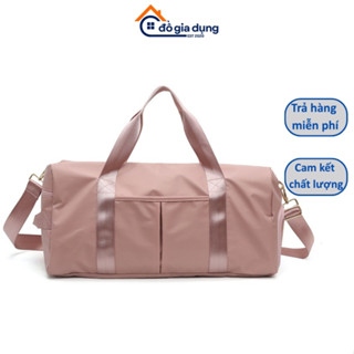 Túi Du Lịch Đa Năng Cỡ Lớn, Túi Xách Tập Gym Có Ngăn Để Giày & Ngăn Chống Nước Cài Được Vali