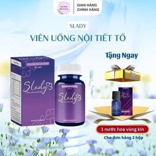 Viên uống Nội Tiết Tố Nữ Slady Cải thiện nội tiết, sinh lý, bốc hỏa,mất ngủ, điều hòa kinh nguyệt