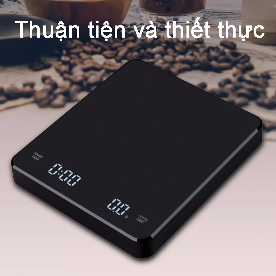 Vận chuyển nhanh chóng/ Cân Điện Tử Mini Màn Hình LED 3kg/0.1g Chuyên Dụng Cho cà phê