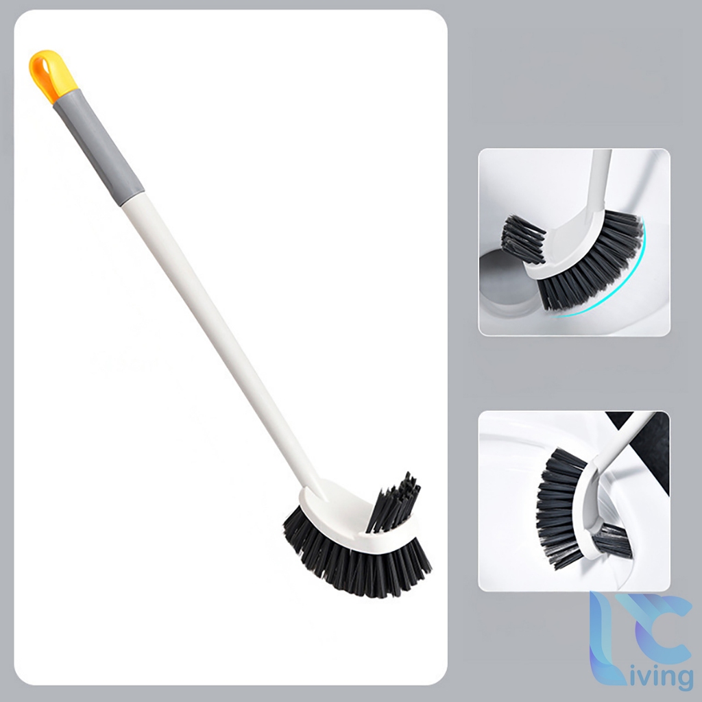 Cọ Toilet Vệ Sinh Cán Dài Living C, Cây Chà Bồn Cầu, Cọ Sàn Nhà, Thiết Kế Thông Minh