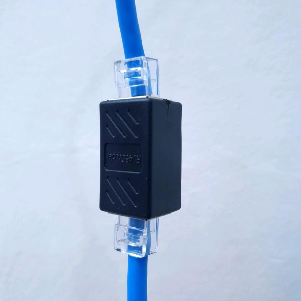 Rắc rj45 nối dây lan trong nhà tiện lợi. Dùng trong các tr.ường hợp bị đứt dây, thiếu dây. Có thể nối dây POE