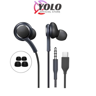 Tai nghe samsung akg nhét tai S8 S9 S10 S20 S21 S22 Note 8 Note 9 Note 10 Note 20 Có Dây Jack 3.5mm và Type C