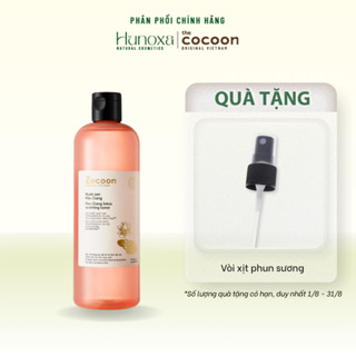 Toner sen Hậu Giang Cocoon FULLSIZE 500ml dịu nhẹ giúp phục hồi đa nhiệm cho da nhạy cảm