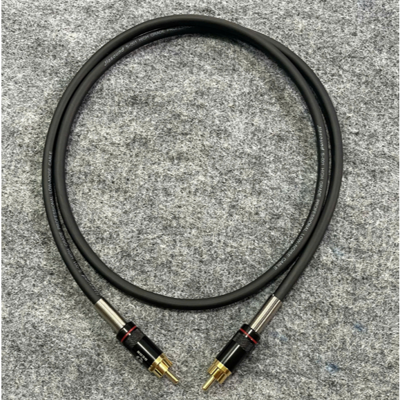 Dây av dùng cho sub bass Dây Jiasound Đen + Jack Rean, giá 1 sợi, dài 2m-5m-10m.