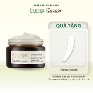 Thạch bí đao dưỡng ẩm Cocoon kem dưỡng ẩm cho làn da mềm mại và ngừa mụn 30ML - HUNOXA