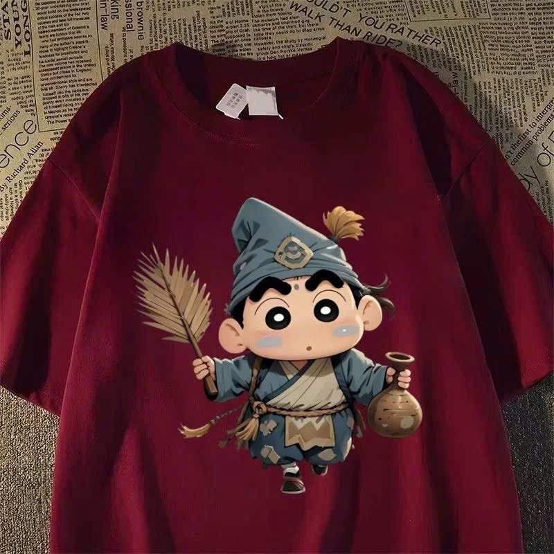 Áo thun phông nữ nam form rộng KONOVA chất liệu cotton khô loại 1 in hình SHIN THẦN TIÊN Konova stor