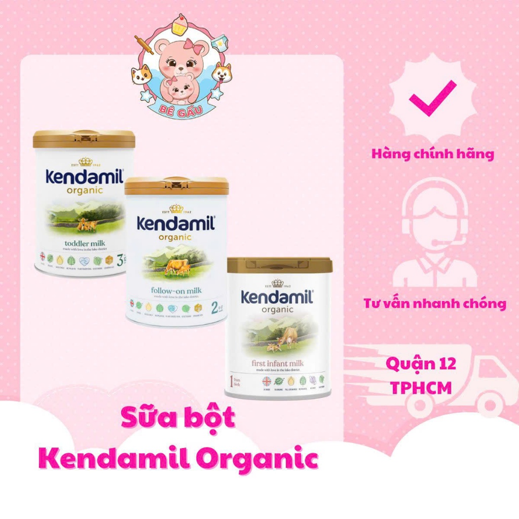 Sữa Công Thức Hữu Cơ Kendamil Organic Chứa HMOs