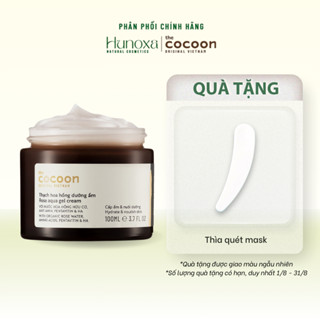 Thạch hoa hồng dưỡng ẩm Cocoon kem dưỡng ẩm hoa hồng cho làn da mềm mại 100ML - HUNOXA