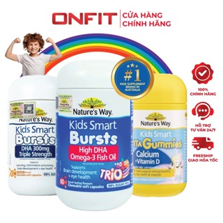 Kẹo Dẻo Bổ Sung Vitamin Cho Bé Nature's Way Kids Smart Vita Gummies (60 Viên) ONFIT