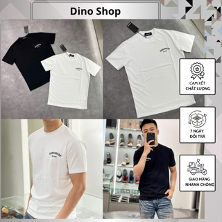  Áo Phông DSQ In Chữ Cao Su Nổi Trước Ngực Siêu Hót - Áo Thun Nam In Chữ Đơn Giản 