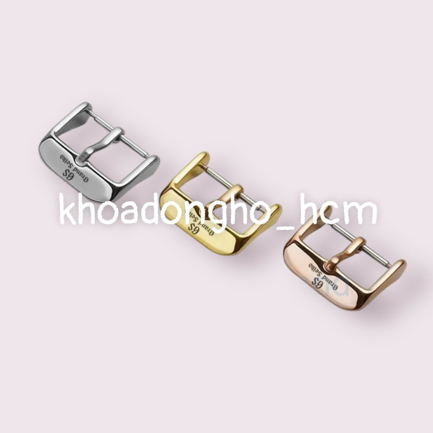 [ MIỄN SHIP ] Khóa Dây Đồng Hồ SEIKO GRAND - Khoá Kim Logo SEIKO GRAND Thép không Gỉ