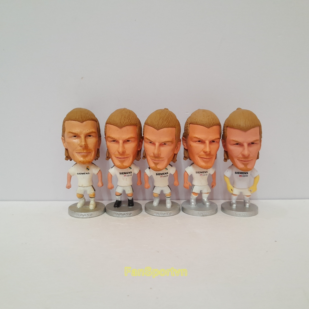 Mô hình tượng cầu thủ bóng đá Beckham Real Madrid 2004-2005 2006 soccerwe kodoto prostars corinthian