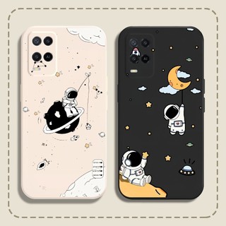 Ốp lưng Oppo A54 in hình Nasa, vũ trụ cạnh viền vuông có bảo vệ camera
