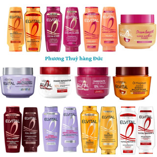Dầu gội xả , ủ  Loreal Đức giữ màu tóc nhuộm HÀNG ĐỨC