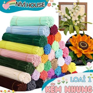 HÀNG LOẠI 1-Bó 50-100 Kẽm nhung làm đồ Handmade  -Nivihouse