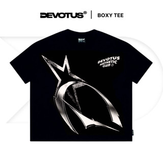 Áo thun form BOXY Unisex DEVOTUS Premium 100% Cotton 260gsm Local Brand Fullbox - STAR LOGO