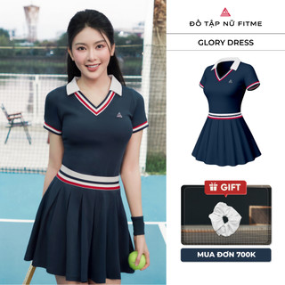  Váy tennis pickleball nữ Fitme GLORY EA thoáng khí chống nắng kèm quần bảo hộ chơi thể thao DPSP01 