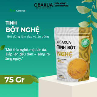 Tinh bột nghệ nguyên chất OBAXUA - trắng da, giảm mụn, mờ thâm nám, hỗ trợ tiêu hoá