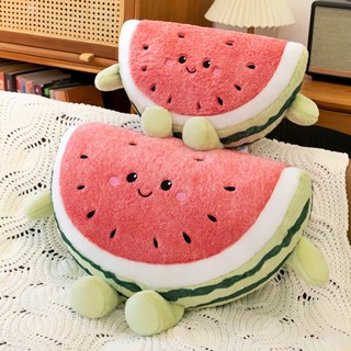 Gấu Bông Gối Ôm Dưa Hấu Dễ Thương Gối Trái Cây Mặt Cười Hình Miếng Dưa Hấu Trang Trí Tặng Bé - G171