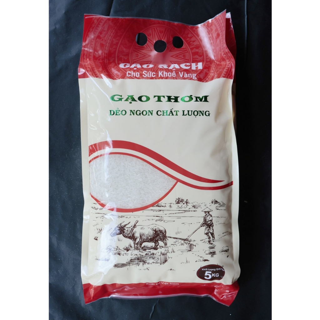 Gạo Đài Thơm 8 – Túi 5Kg