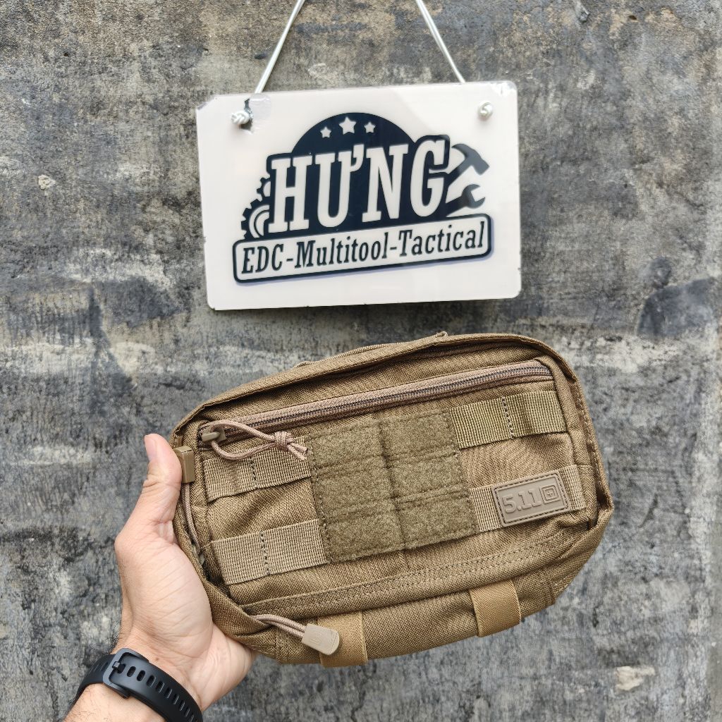 Hungtool - Túi đeo chéo chiến thuật 5.11 Tactical Rush Moab 3 Màu Kangaroo - Nylon 1050D