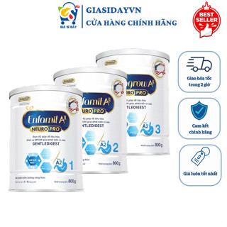[Date 2027] Sữa Enfa A2 NeuroPro Mỹ 350g, 800g Enfamil Enfagrow - Sữa Bột Công Thức