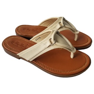  Dép Xỏ Ngón Nữ Da Bò Thật BIGBEN Cao Cấp DK60 