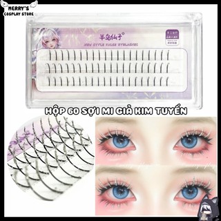  Hộp 60 Sợi Mi Giả Kim Tuyến Hỗ Trợ Trang Điểm Makeup 