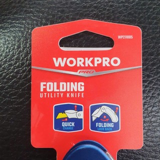 Dao gấp tiện ích mini Workpro WP211005
