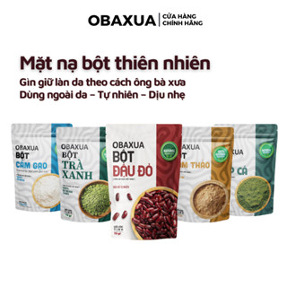 Mặt Nạ Bột Đắp Mặt Hữu cơ OBAXUA Dưỡng Da Trắng Mịn màng