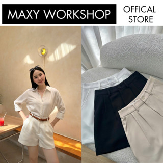 Quần short ngắn nữ xếp ly Blanc Short Maxy Workshop