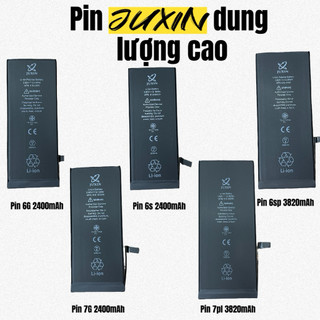 Pin juxin Dung Lượng Siêu Cao cho máy 4s/5s/5c/6/6s/6plus/6splus/7/7p/8/8p + Tặng kèm bộ vít mở máy + kèm seal dán pin
