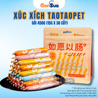 [Túi 30 Cây] Xúc Xích TaoTaoPet Cao Cấp Cho Chó Mèo, Siêu Ngon Miệng, Dinh Dưỡng Đầy Đủ Cho Chó Mèo