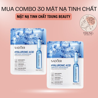   COMBO 30M  Mặt Nạ Dưỡng Ẩm Trắng Da HA Hyaluronic Acid phân tử nhỏ giúp tăng tối đa khả năng cấp ẩm TDung Beauty 